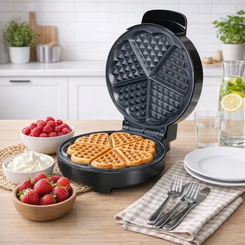 Вафельница Alpina BL-29103, регулировка температуры, 1000 Вт