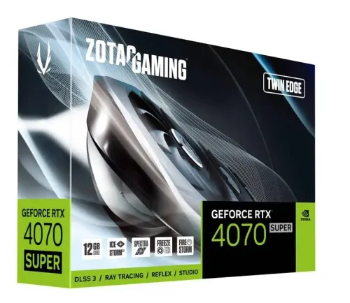 Karta graficzna Zotac GeForce RTX 4070 Super Twin Edge 12GB GDDR6X 192bit DLSS 3