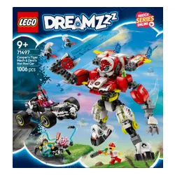 LEGO Klocki DREAMZzz 71497 Tygrysi mech Coopera i hot rod Zero