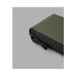 Кошелек Alpaka Zip ID, зеленый