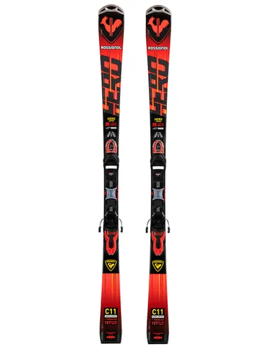 Narty slalomowe ROSSIGNOL HERO LTD - LIMITED EDITION + wiązania LOOK XPRESS 11 z GRIP WALK 2023 - Długość (cm) - 157