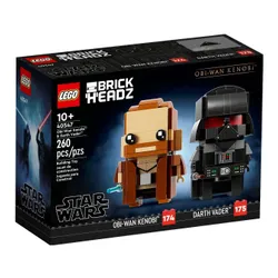 LEGO BrickHeadz Obi-Wan Kenobi i Darth Vader 40547