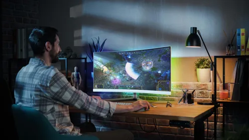 Monitor PHILIPS Evnia 34M2C5501A/00 34" 3440x1440px 180Hz 1 ms [GTG] Curved