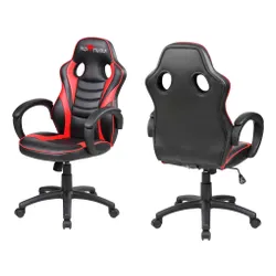 Fotel gamingowy RED FIGHTER C6 Kids Czarno-czerwony