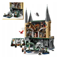 LEGO Harry Potter 76473 Zamek Hogwart Wschodnie skrzydło, zestaw klocków