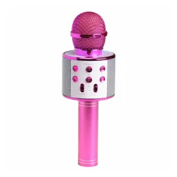 Mikrofon z głośnikiem Bluetooth Denver KMS-20PMK2 5W Różowy