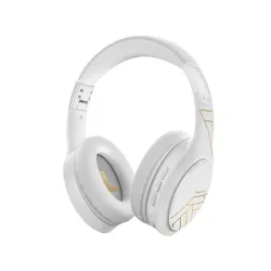 Słuchawki bezprzewodowe PowerLocus P19 White Nauszne Bluetooth 5.3 Biały