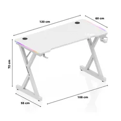 Huzaro Hero 2.3 RGB White
