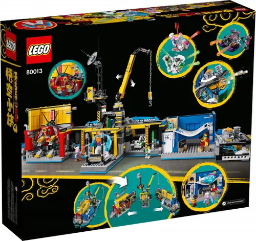 LEGO Monkie Kid Monkie takımının Gizli komutanlığı (80013)