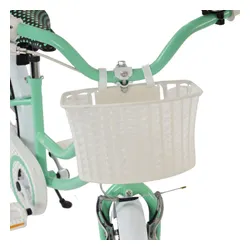 Rower dziecięcy INDIANA Pretty 20 cali dla dziewczynki Miętowy