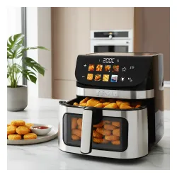 Air fryer Tesla AirCook DualHeat QD73 XXL 2200W 9l