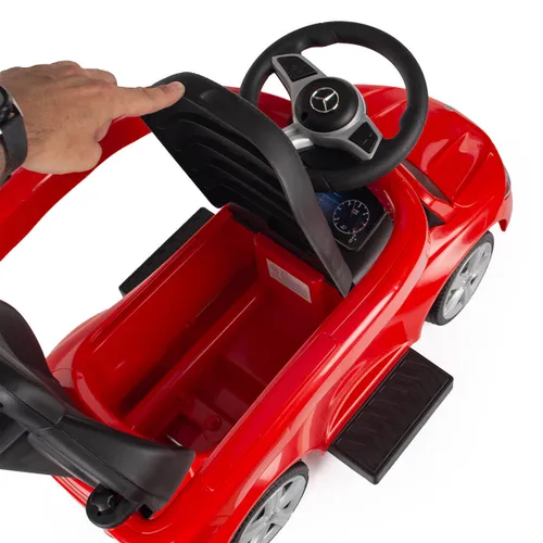 Jeździk Mercedes 4w1 chodzik, pchacz c-class 63 amg, jeździdełko dla dzieci, autko