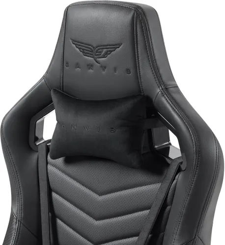 Fotel GAMVIS Elite 2.0 Pro XXL Czarny (czarne elementy)