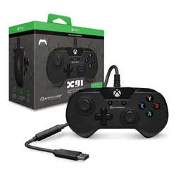 Геймпад Hyperkin X91 Wired Controller Black для Xbox, ПК - проводной