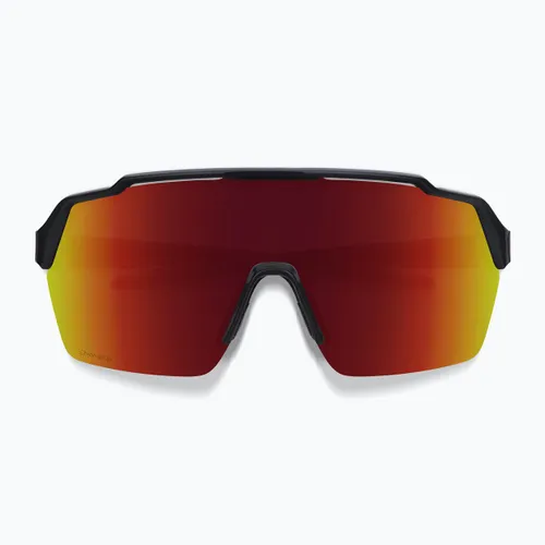 Okulary przeciwsłoneczne Smith Shift Split MAG black/chromapop red mirror/clear