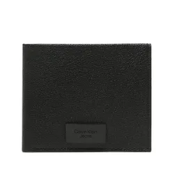 Мужской маленький кошелек Calvin Klein Jeans Inst Plaque Bifold с монетой K50K510710 BDS