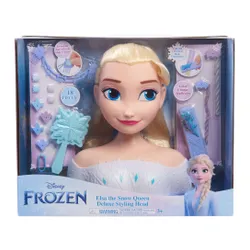 Lalka JUST PLAY Głowa do stylizacji Disney Princess Kraina Lodu Elsa 32796