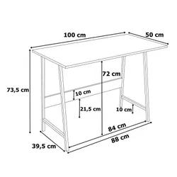 Biurko LOFTINSPIRED Skagen Modern Oak