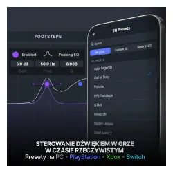 Słuchawki bezprzewodowe z mikrofonem SteelSeries Arctis Nova Pro Omni Nauszne Czarny