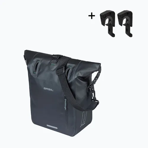Сумка BASIL Rivo M Single Bag MIK Hooks 12-15 l черный