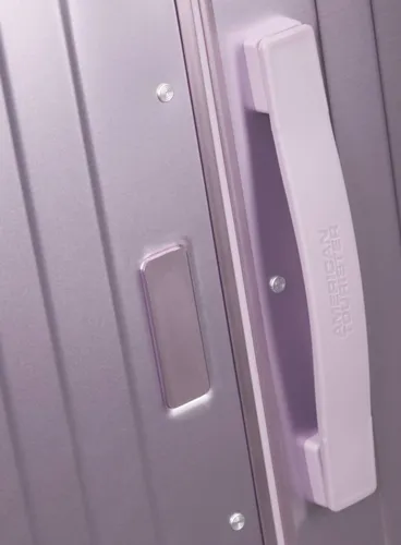 Walizka mała American Tourister Soundbox Alu - stormy lilac