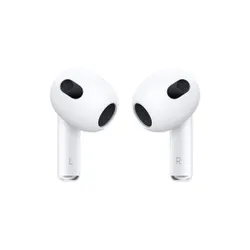 Беспроводные наушники Apple AirPods 3. поколение с зарядным чехлом Lightning In-Ear Bluetooth 5.0