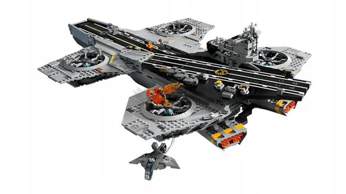 LEGO Marvel 76354 Lotniskowiec T.A.R.C.Z.Y., zestaw klocków 18+