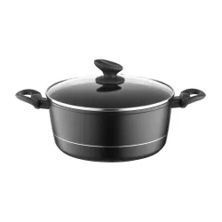 Garnek aluminiowy z pokrywką FLORINA DELUX 5,1 l