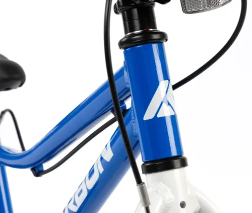 Rower dziecięcy KARBON Superlight 16 cali dla chłopca Niebieski