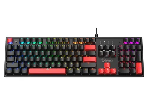 Klawiatura mechaniczna A4tech Bloody S520N BLMS Red Plus Czarny