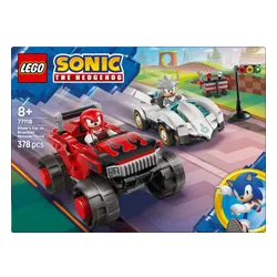 LEGO 77118 Sonic the Hedgehog Silver w samochodzie kontra Knuckles w monster trucku