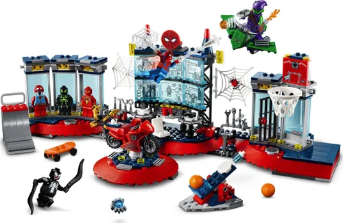 Конструктор Lego Marvel Spider-Man атака на убежище Человека-Паука (76175)