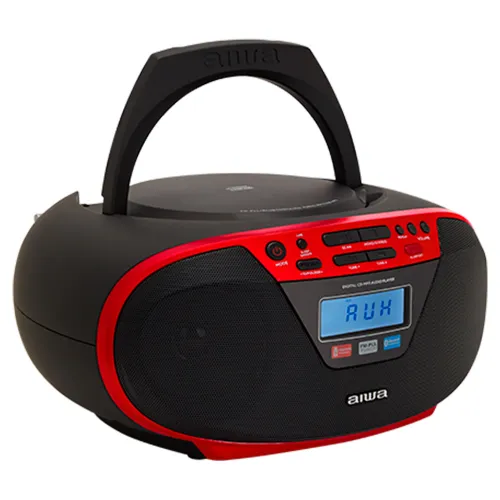 Radioodtwarzacz Aiwa Boombox BBTU-400RD Bluetooth Czerwpny