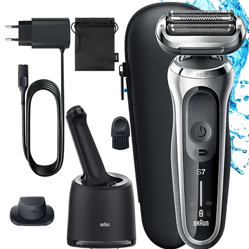 Golarka BRAUN Seria 7 71-S7200CC Na mokro i sucho