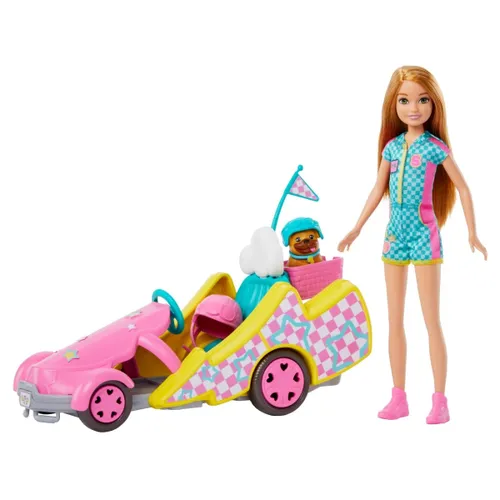 Кукла Mattel Barbie Stacie и автомобиль из фильма Gokart