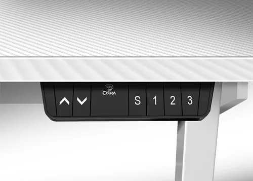 Biurko gamingowe COBRA Electra CRF16ELWH Biały