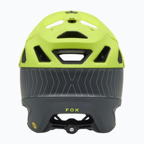Kask rowerowy Fox Racing Dropframe Pro Runn fluorescent yellow