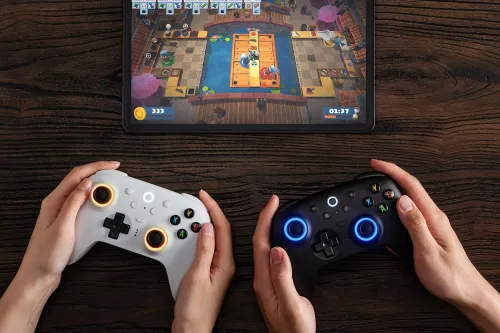 Pad 8BitDo Ultimate 2 Wireless Controller do PC, Android Bezprzewodowy Biały
