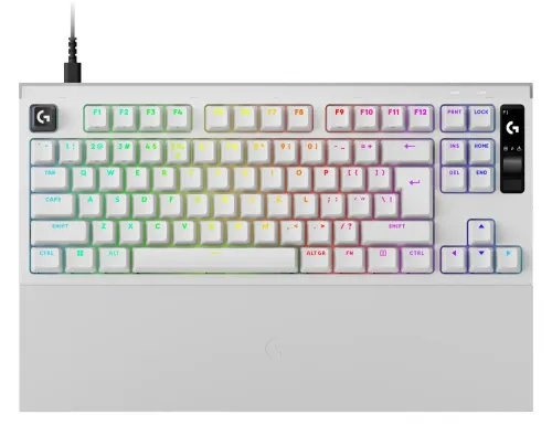 Klawiatura magnetyczna Logitech G Pro X2 TKL Rapid Biały