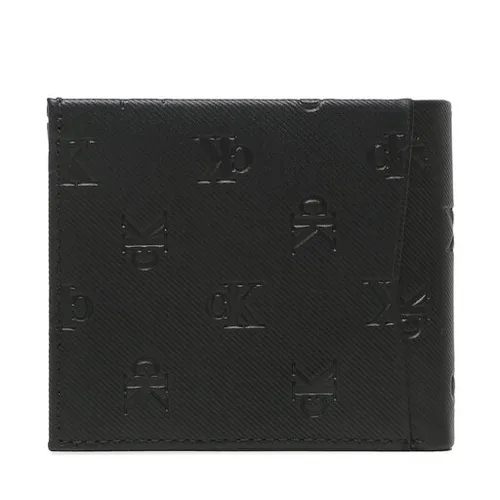 Большой мужской кошелек Calvin Klein Jeans Monogram Soft Bifold / Coin Aop K50K510739 0GK