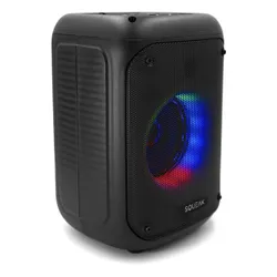 Głośnik mobilny SQUEAK Beatflow Radio FM Czarny