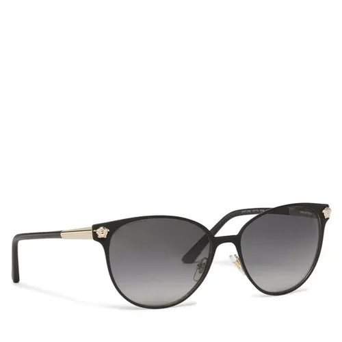 Okulary przeciwsłoneczne Versace 0VE2168 Matte Black/Pale Gold - Rozmiar (EU) 57