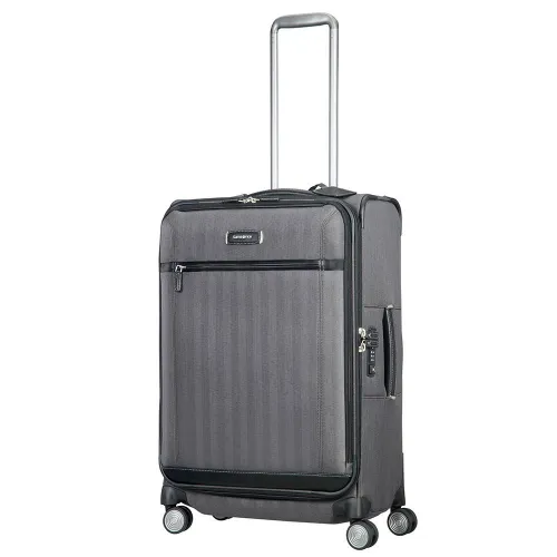 Walizka średnia poszerzana Lite DLX Samsonite - eclipse grey