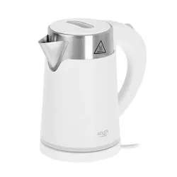 ADLER AD 1372 0,6 l - czajnik elektryczny bezprzewodowy plastikowy