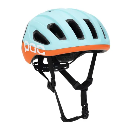Kask rowerowy POC Amidal indicolite blue matt/carnelian orange matt