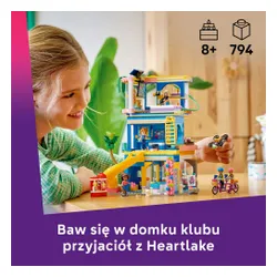 LEGO 42689 Friends Domek klubu przyjaciół z Heartlake