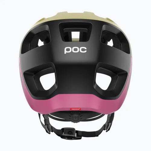 Kask rowerowy POC Cularis olivine green matt/thulite pink matt