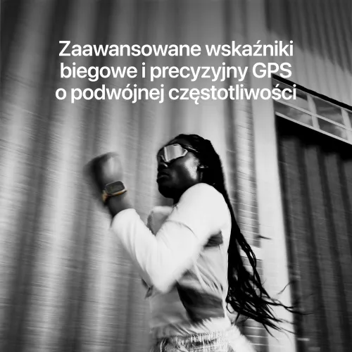 Apple Watch Ultra 4 GPS + Cellular koperta z tytanu Naturalna 49mm Opaska Trail w kolorze piasku Rozmiar S/M