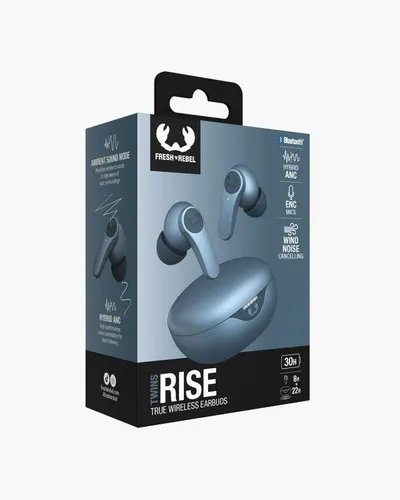 Беспроводные наушники Fresh ' N Rebel Twins Rise ANC Bluetooth 5.3 Dive Blue