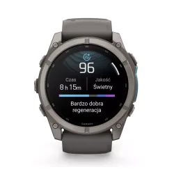 Smartwatch Garmin Fenix 9 51mm Pebble Grey/Titanium